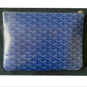 Goyard Senat MM in Cobalt Blue